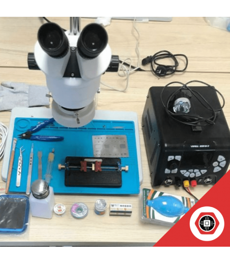 Kit de microsoudure + Accès Supports Vidéos The Repair Classroom